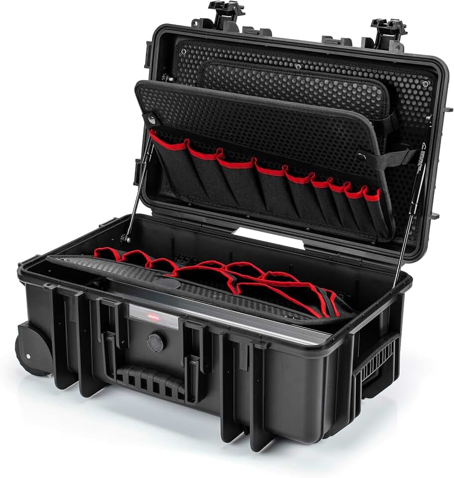 KNIPEX Werkzeugkoffer "Robust26 Move", 00 21 33 LE