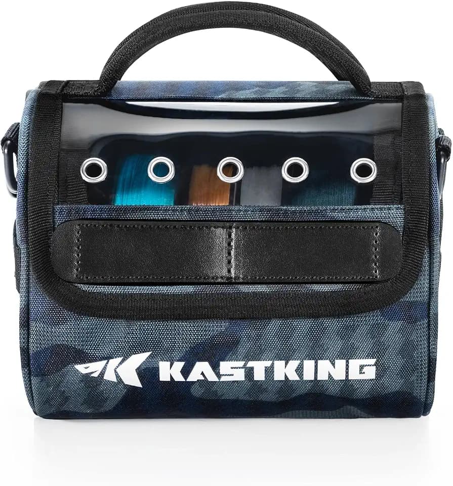KastKing BaitSpace Line Bag Water Resistant Tackle Bag, Organize Spools