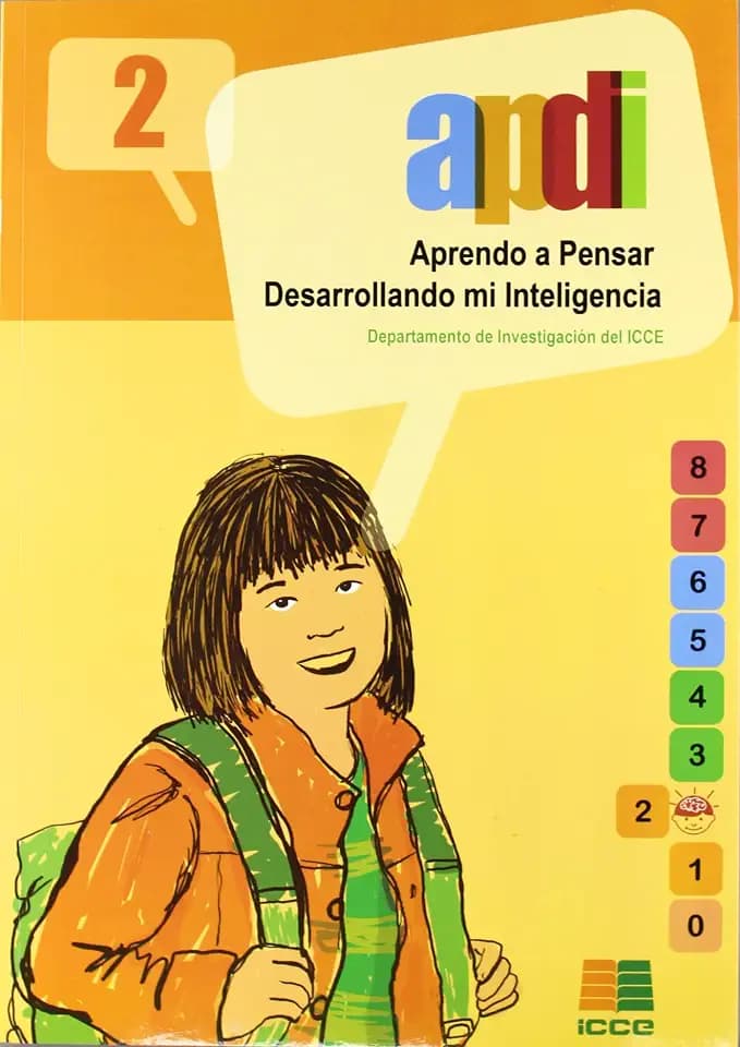 APDI 2, aprendo a pensar desarrollando mi inteligencia