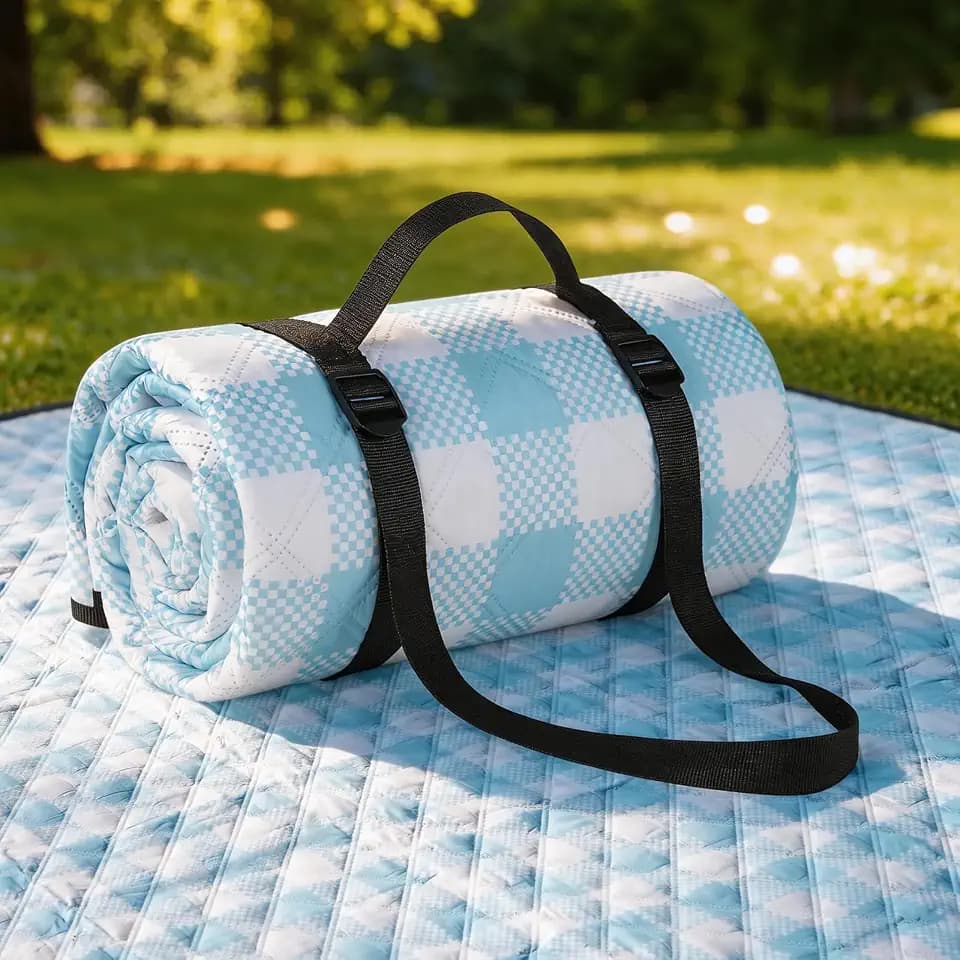 sapsisel Picnic Blankets, Waterproof Picnic Blanket for 80''x80''