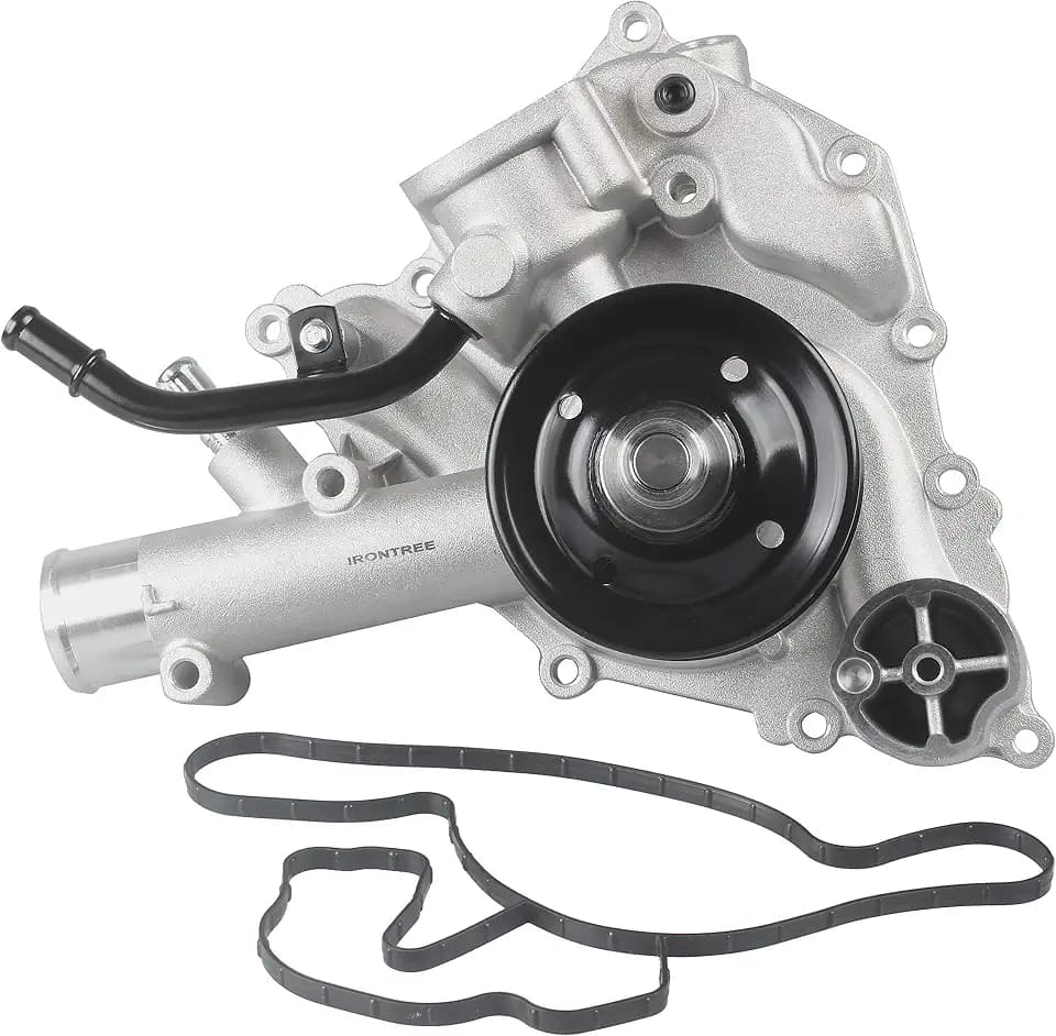 IRONTREE AW6341 Professional Water Pump Kit with Gasket Compatible with RAM 1500 2500 3500, Dodge Durango, Chrysler Aspen, 5.7L V8 Engine, OE Replacement