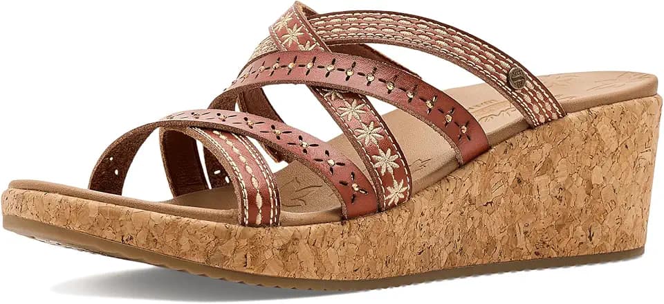 Skechers Women's Arch Fit Beverlee 2.0 Tiger Posse Sandal