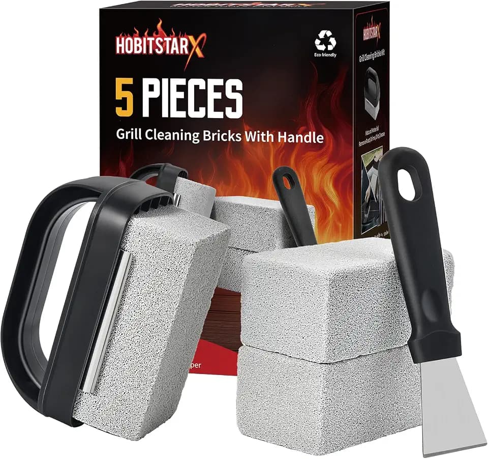 Griddle Cleaning Kit for Blackstone w/Scraper & Pumice Stone