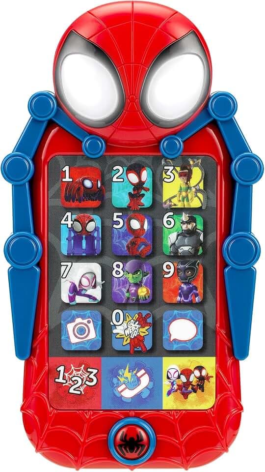 Spidey and His Amazing Friends Toy Phone for Toddler with Learning Games