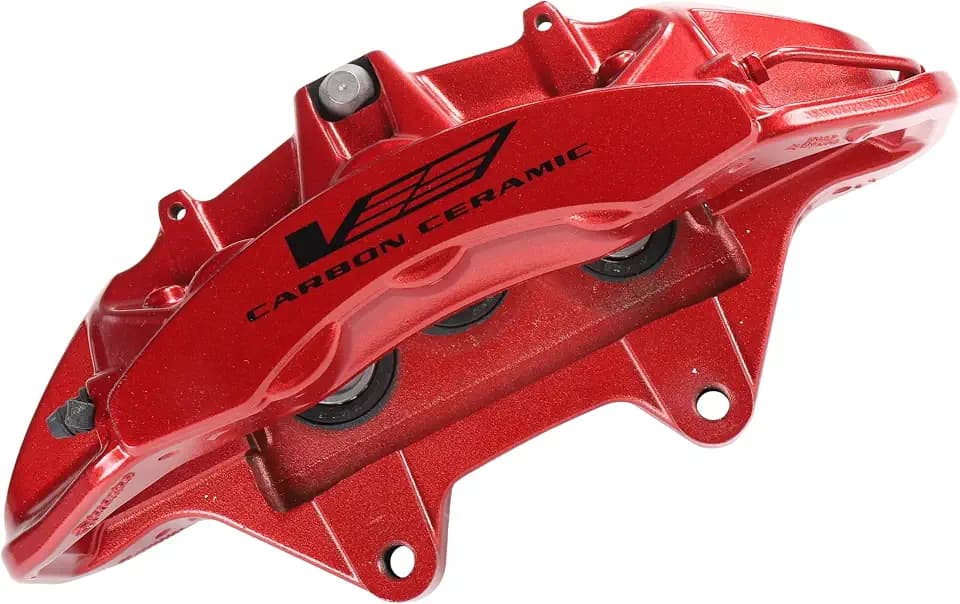GM Genuine Parts 84893061 Edge Red Front Brake Caliper without Pads and Bracket