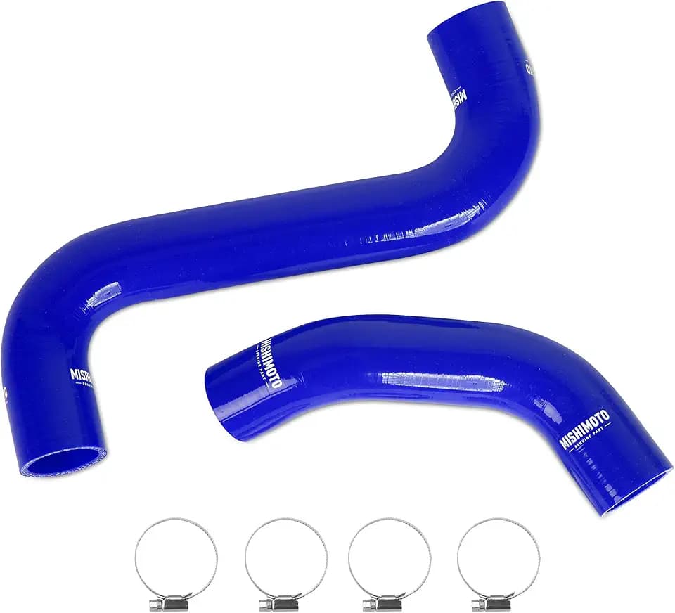 Mishimoto MMHOSE-WRX-01BL Silicone Radiator Hose Kit Compatible With Subaru Impreza WRX/STI 2001-2007 Blue