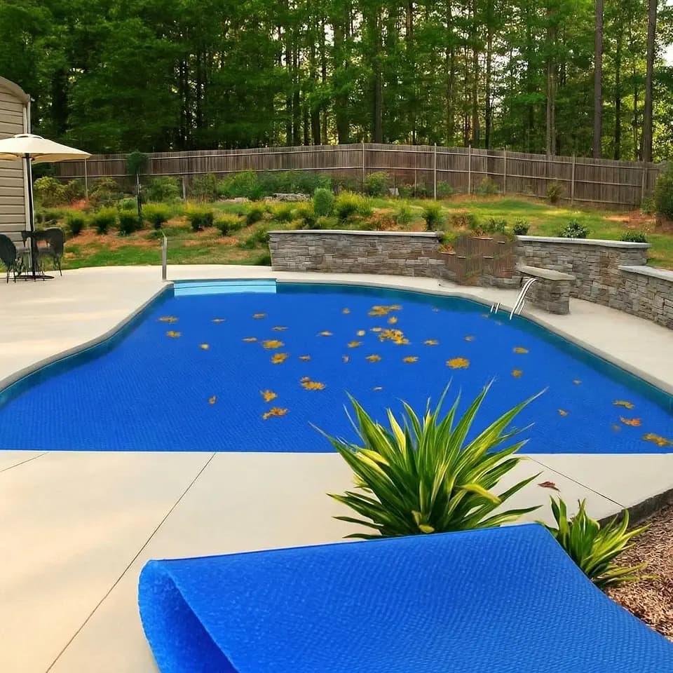 16x32 FT Solar Pool Cover,16 Mil Rectangle Solar Blanket