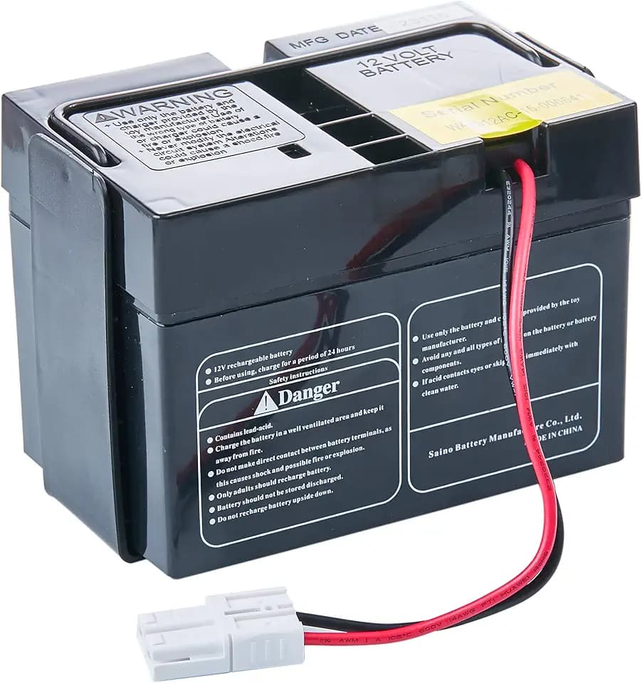 VAIX 12V 12Ah Battery for Rollplay Chevy Colorado GMC Sierra Mercedes Coupe Child Ride On Car
