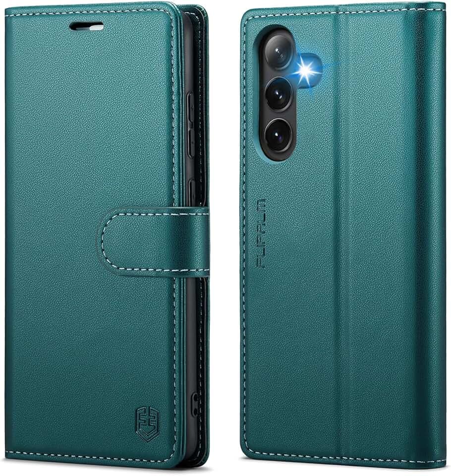 FLIPALM Wallet Case for Samsung Galaxy S25 FE, Green
