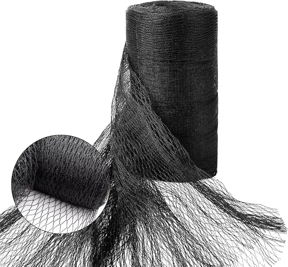 Bird Netting for Chicken Coop 25x50 Ft, 1" Mesh Aviary Netting