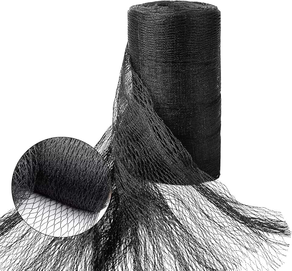 Bird Netting for Chicken Coop 25x100 Ft, 1" Mesh Aviary Netting