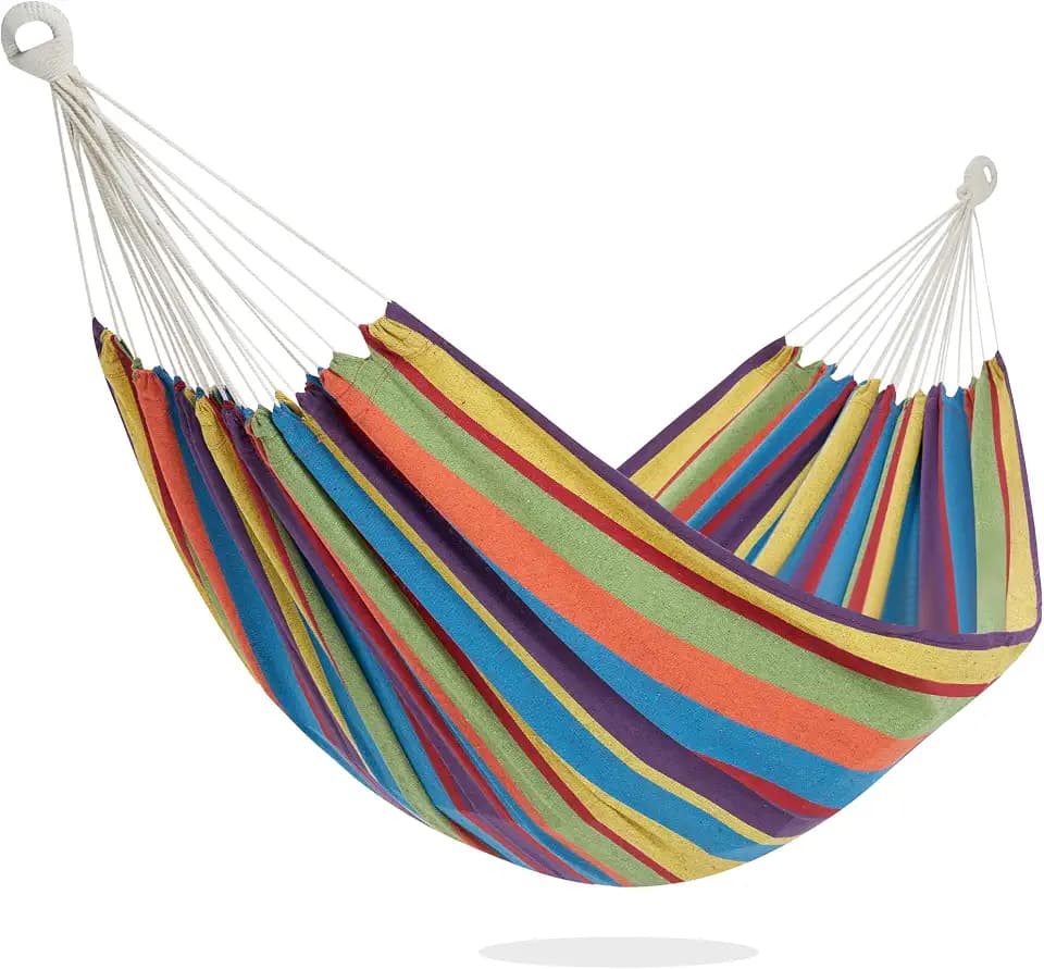 PNAEUT Double Hammock for Outside, Replacement for Stand, Tree Hammock