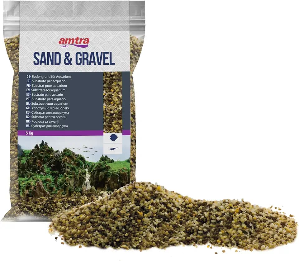 Amtra Croci Amtra Wave A4022757 Naturkies River Mix, 5 Kg