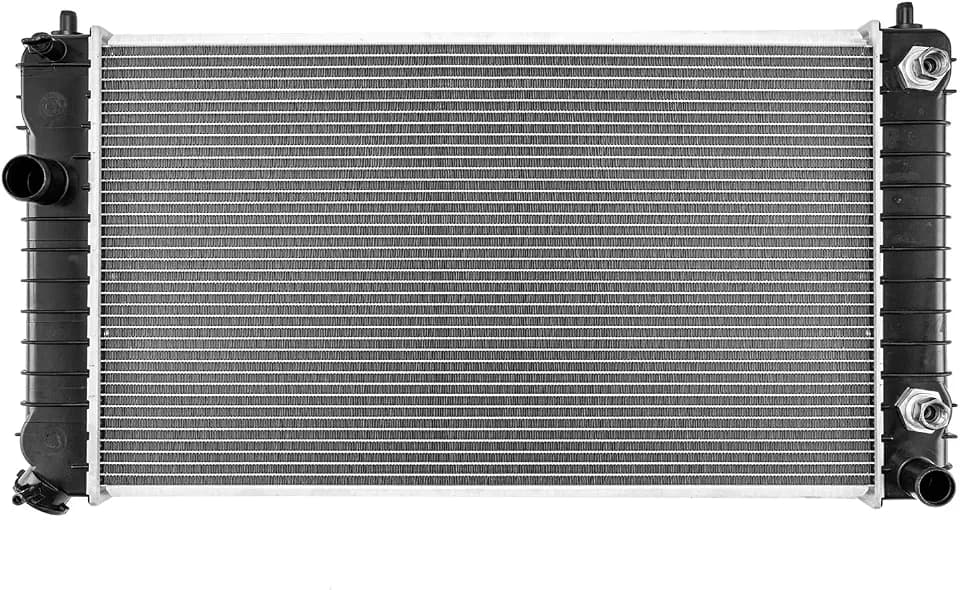 KAX CU1825 Aluminum Radiator Replacement,Compatible with 1996-2003 S10 4.3L, 1996-2005 Blazer 4.3L, 1996-2003 Sonoma 4.3L, 1996-2001 Jimmy 4.3L, 1997-2000 Hombre 4.3L(Only fit manual transmissions)
