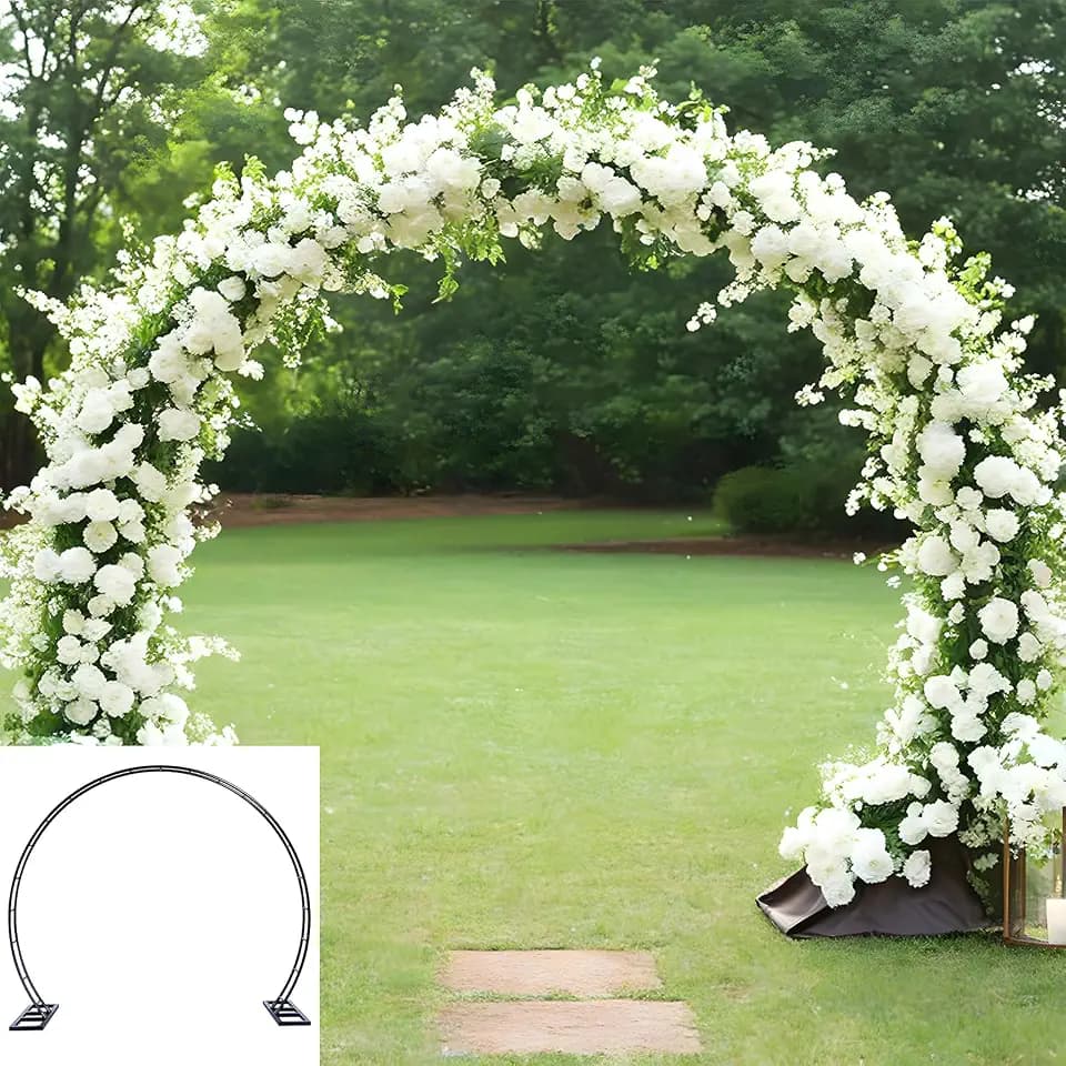 GA3228-126" x 110" Garden Arch Wedding Arches for Ceremony