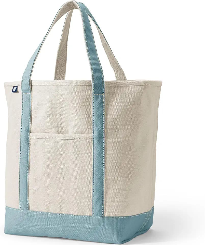 Lands' End Open Canvas Tote