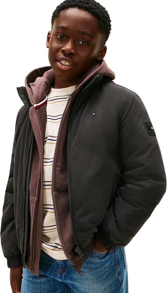 Tommy Hilfiger Jungen Essential Padded Jacket Kb0kb09852 Andere Jacken