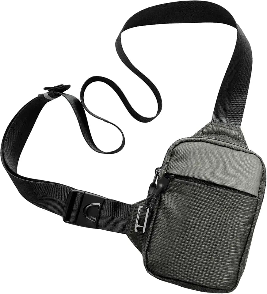 Travel Sling Bag for Men & Women, Anti-Theft RFID Blocking Crossbody Bags