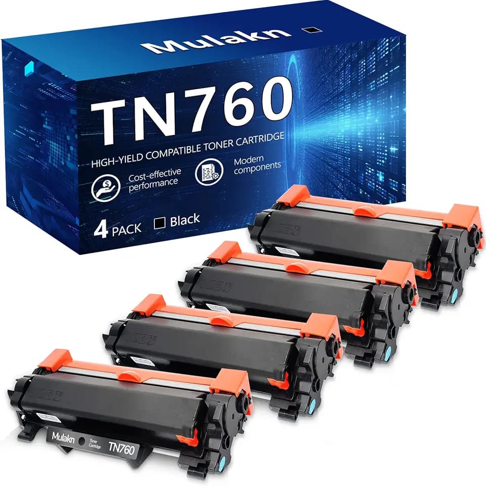 TN760 Toner for Brother Printer TN-760 TN 760 TN730 Black TN760-4BK