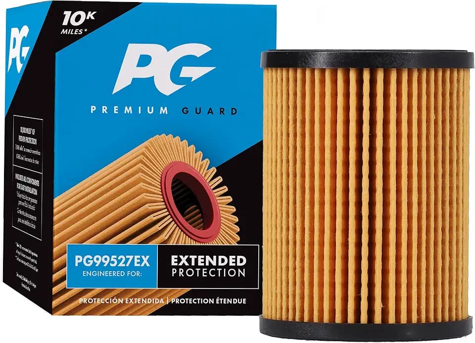 Premium Guard Extended Life Oil Filter up to 10k Miles PG99527EX | Fits 2022-2025 Hyundai Tucson, 2021-2025 Santa Fe, 2021-2025 Sorento, 2020-2025 Hyundai Sonata