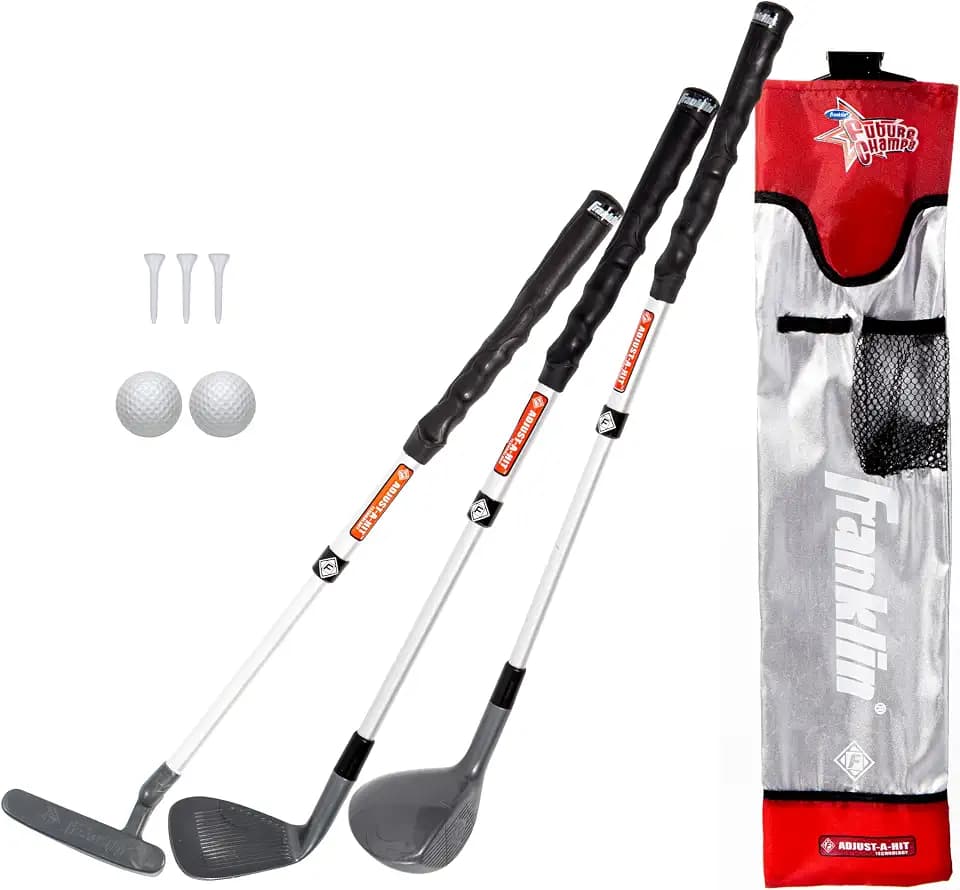 Franklin Sports Future Champs Adjustable Youth Golf Set