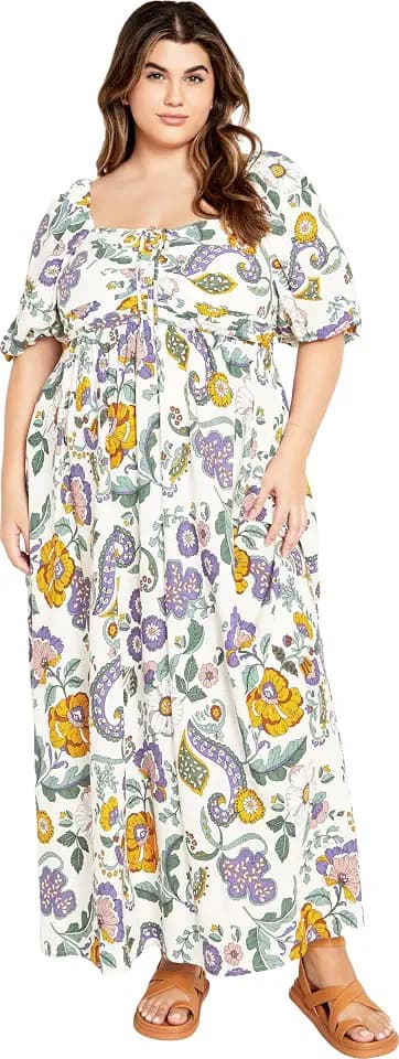 City Chic Women's Plus Size Maxi Dress - Ellea