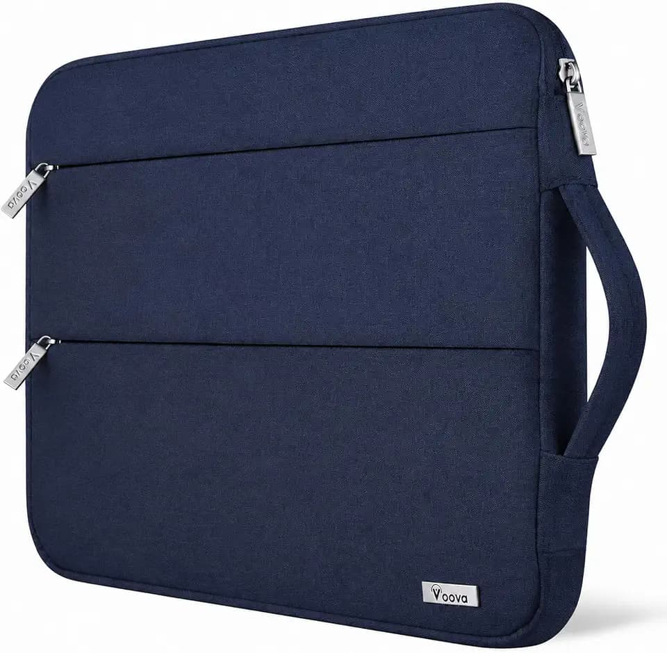 Voova 15.6-16 Inch Laptop Sleeve, Laptop Case, MacBook Case, Blue