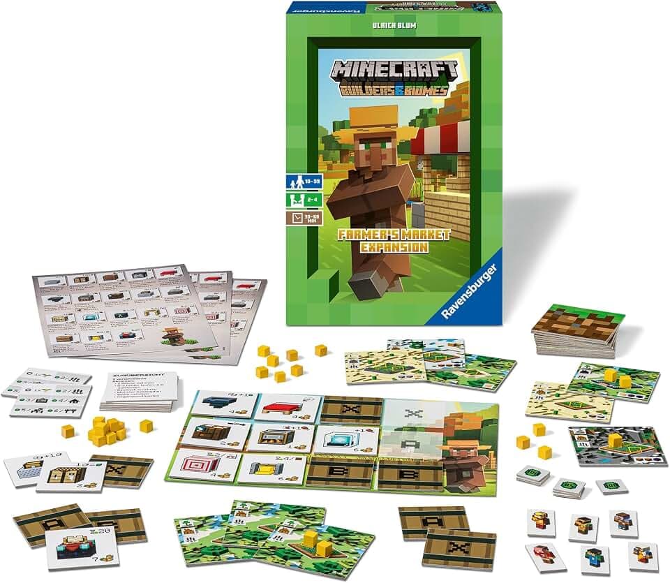 Ravensburger, Minecraft. Erweiterung des Spiels (Erweiterung des Bauernmarktes)