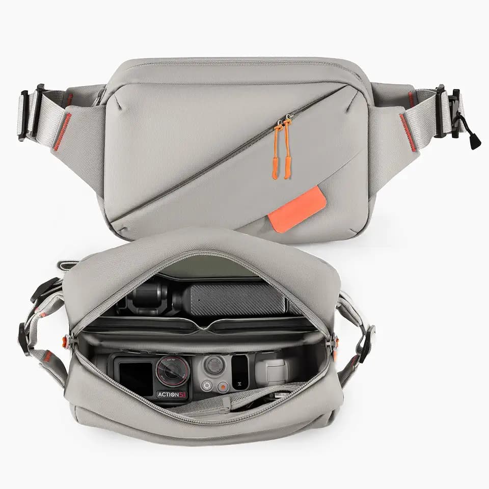 Waterproof Storage Bag for Insta360 X6/Luna Ultra/Pocket 4/3/Osmo Mobile 8