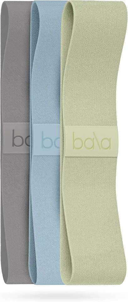Bala Bands Resistance Bands, Non-Slip Fabric Exercise Bands