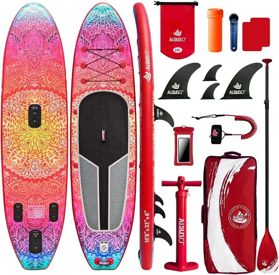 Inflatable Stand Up Paddle Board with SUP Board Accessories