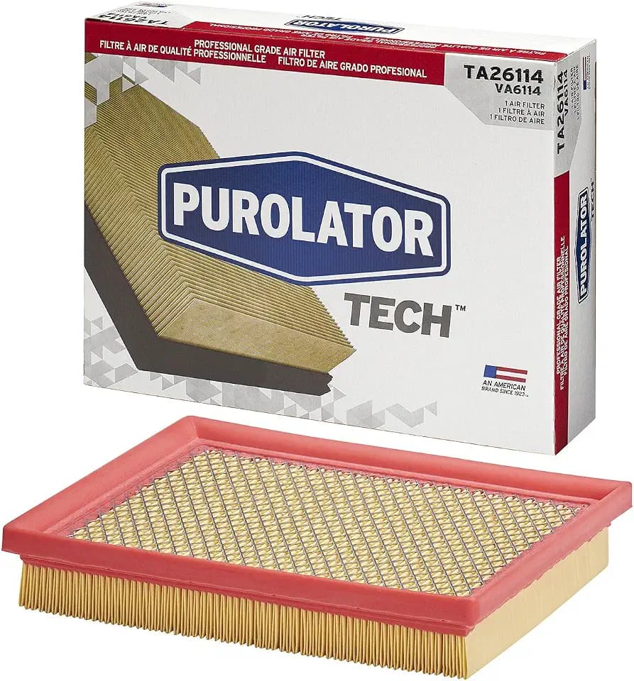 Purolator TA26114 PurolatorTECH Air Filter Compatible With 2016-2018 Toyota RAV4, 2010-2015 Prius and 2012-2017 Prius V