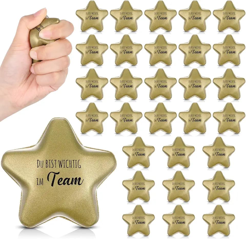 Danke Geschenk, Du bist wichtig im Team, Dunkelgold, 40 Stück