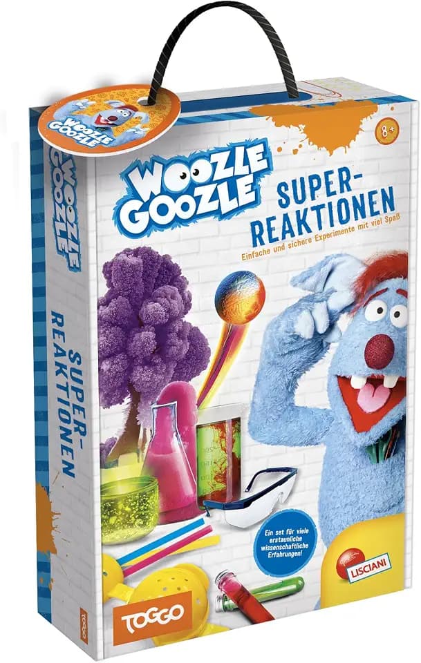 Lisciani - Woozle Goozle - Superreaktionslabor mit 30 Versuchen ab 8 Jahren