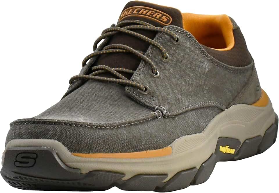 Skechers Men's USA Respected - Loleto Moc Toe Bungee Lace Slip On