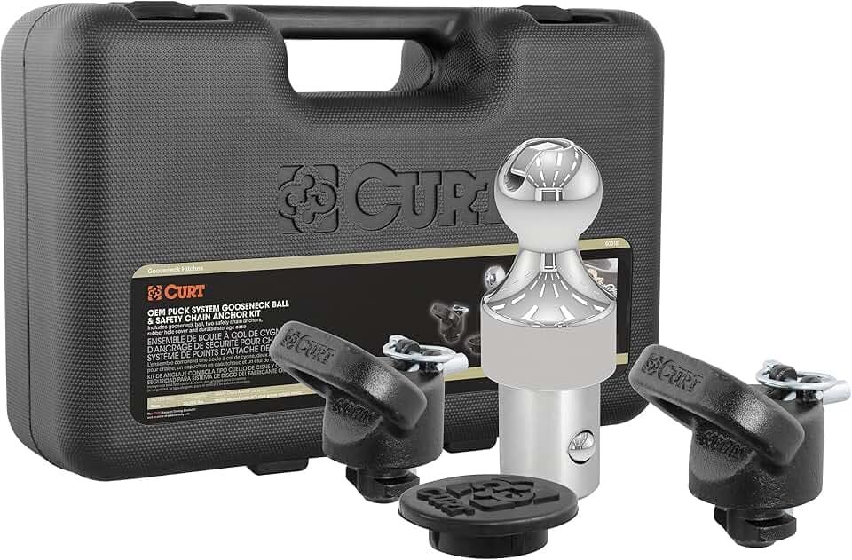 CURT 60638 OEM Puck Gooseneck Hitch Kit for Ram 2500 and 3500