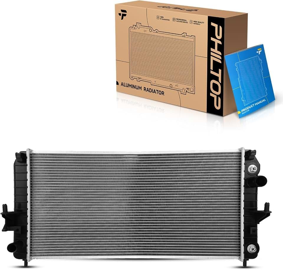 PHILTOP CU2853 Radiator 30-7/16"Core Compatible With 2006-2011 DTS, Lucerne 4.6L
