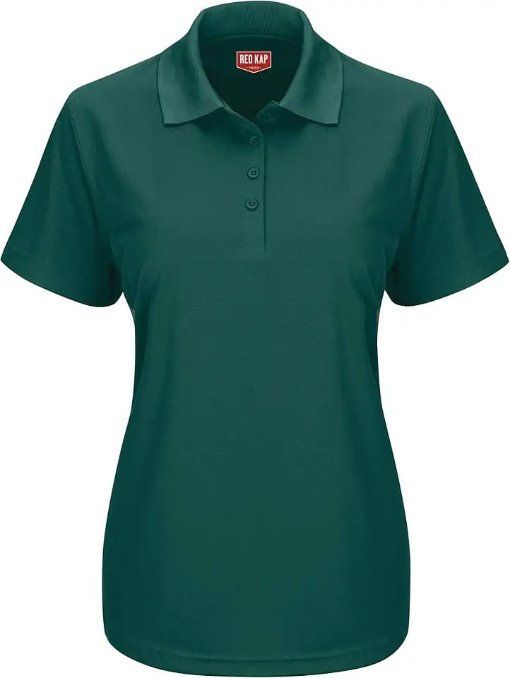 Red Kap Womens Short Sleeve Knit Performance Polo