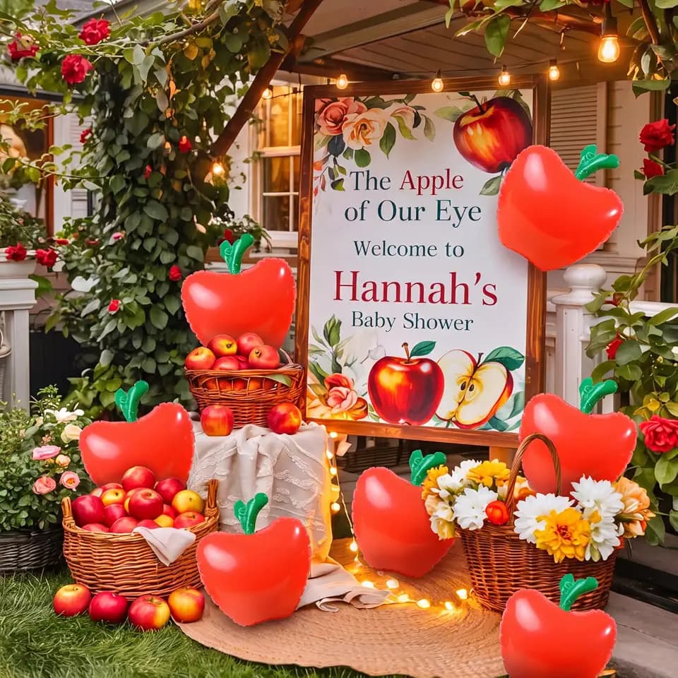Blueweenly 12 Pcs Giant Large Inflatable Fruit Balloon for Classroom Decor