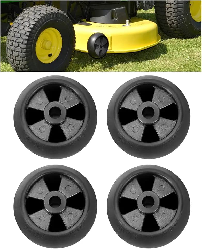 HECASA 48" 4Pcs Deck Wheels Deck Compatible with GX355 X320 LT180 LX289