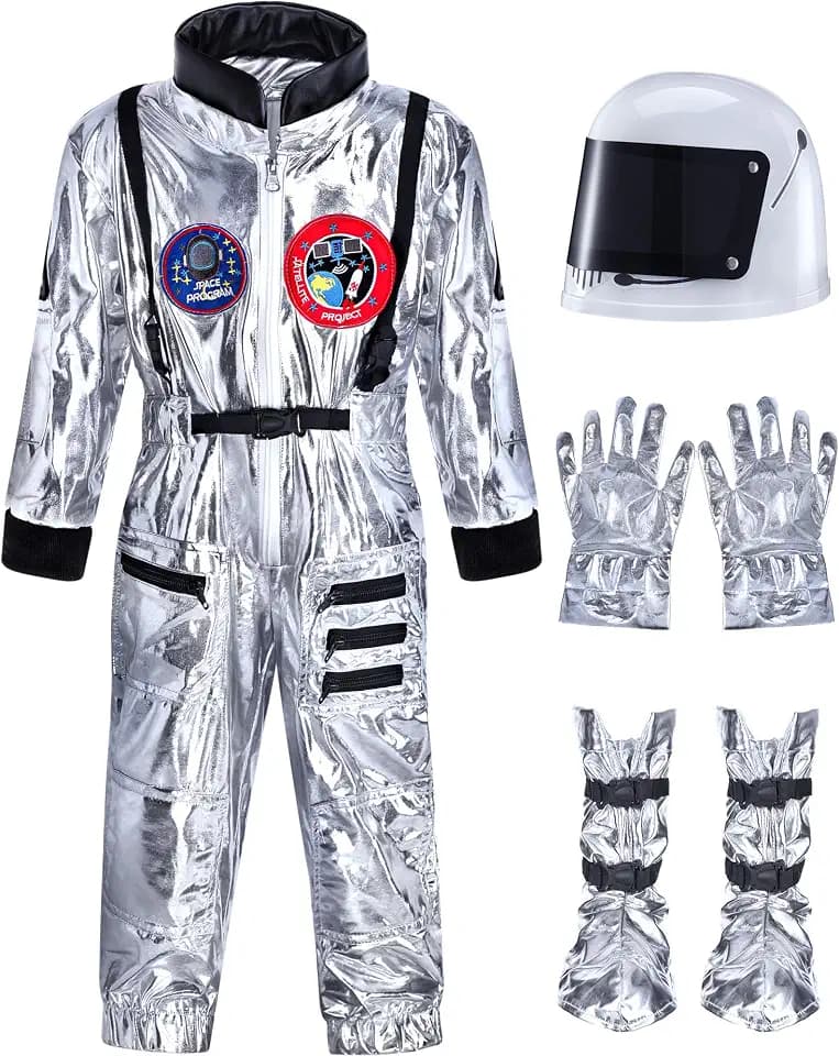 Cuffbow 4Pcs Astronaut Costume Kids