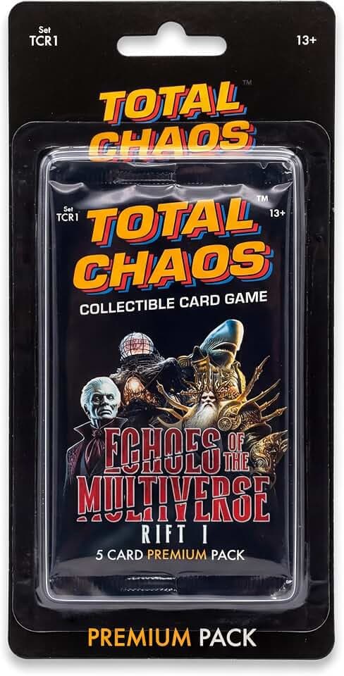 Total Chaos CCG: Echoes of the Multiverse Rift I Premium 5-Card Pack