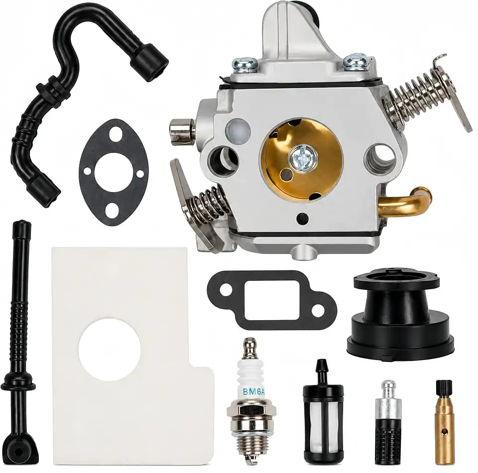 BlueStars MS170 Carburetor - Compatible with Stihl MS 170 MS 180 MS180