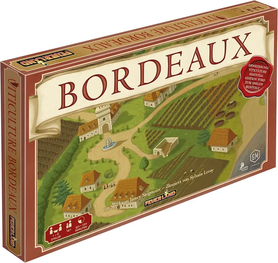 Feuerland: Viticulture Bordeaux | 5. Erweiterung zu Viticulture