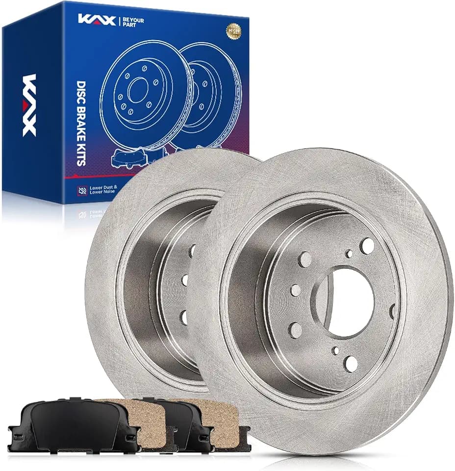 KAX Rear Brake Kit for Toyota Camry 2002-2006, Lexus ES330 2004-2006
