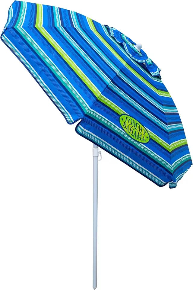 Tommy Bahama Tilt Beach Umbrella, 6 ft Canopy