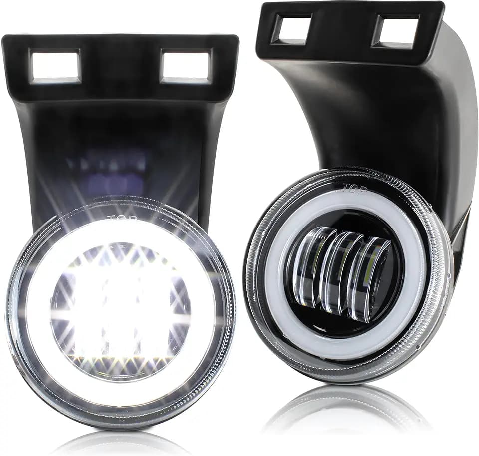 LED Fog Lights with DRL for 1994-2002 Dodge Ram 1500 2500 3500, 2PCS