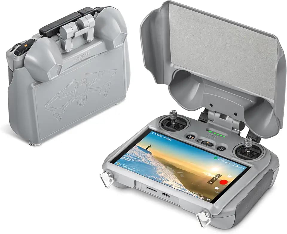 STARTRC 3-IN-1 Sonnenschirm Sonnenhaube Für DJI RC 2/Lito X1/Mini 5 Pro | Anti-Scratch Abdeckung Sonnenschirm, Joysticks Fernbedienung Sonnenschutz Für DJI LITO X1/Mini 5/4/3 Pro (nur RC 2)