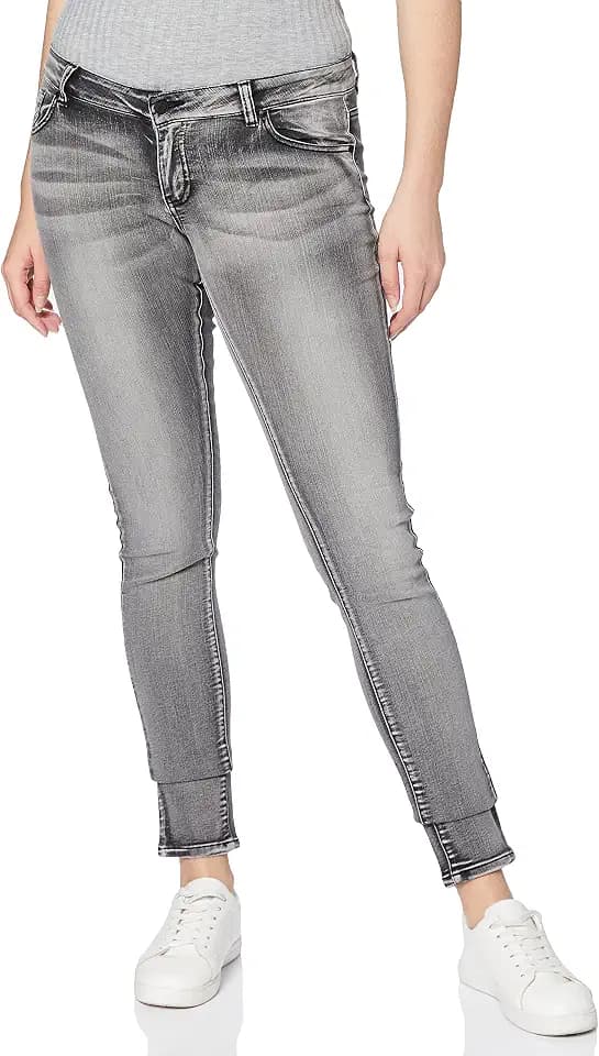 VERO MODA Damen Jeanshose Vmfive Lw S. Slim VI Jeans Gu968 Noos