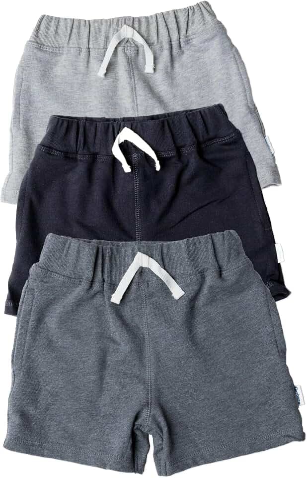 Gerber Baby - Jungen Casual Shorts 3-Pack Pull-on Knit Shorts